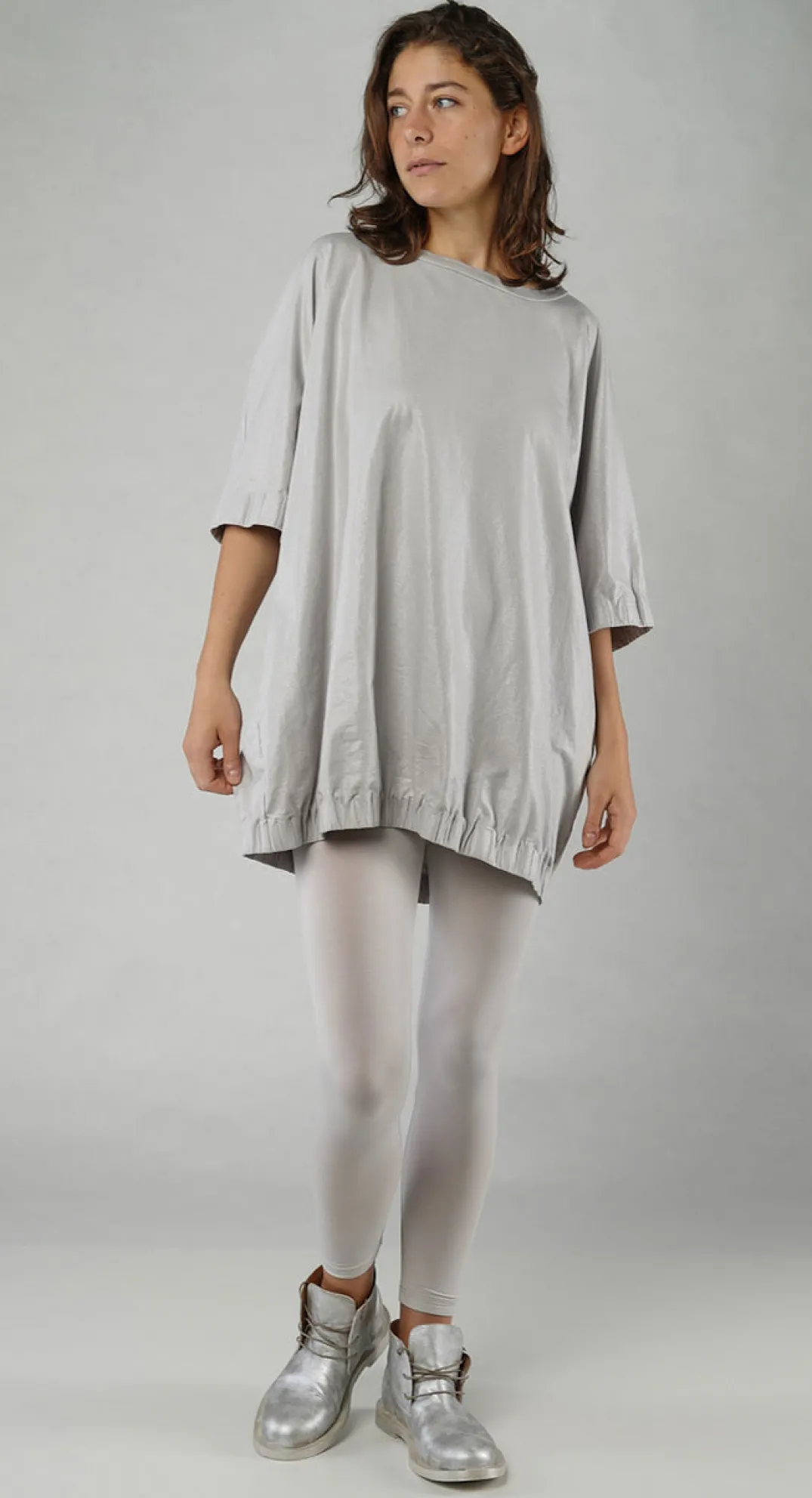 Rundholz Mainline Dresses^PRE-ORDER - T-Shirt Dress in Moon Sparkle (Pictured in Starwhite Sparkle)