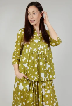 Operificio Neirami Shirts & Blouses^Printed Blouse in Foglia