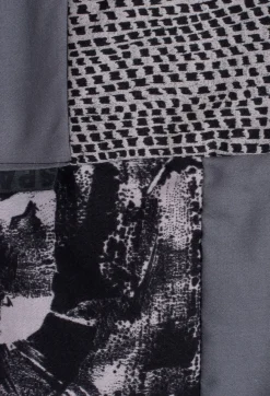 Spazioif Scarves^Printed Snood in Purple/Black
