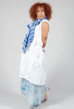 Bread and Butter Skirts^Printwork Tulle Skirt in Blue