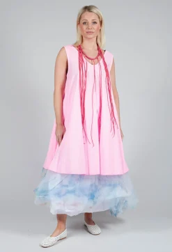 Bread and Butter Skirts^Printwork Tulle Skirt in Blue