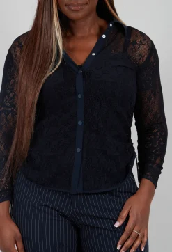High Shirts & Blouses^Pronounce Shirt in Navy