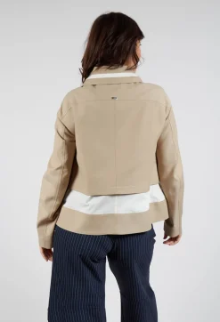 High Jackets^Prospect Short Jacket in Oatmeal