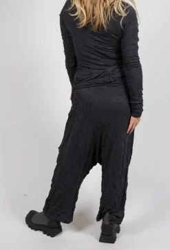 Rundholz Mainline Trousers^Pull On Crinkle Trousers in Slate
