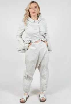 Rundholz Mainline Trousers^Pull On Drop Crotch Trousers in Moon