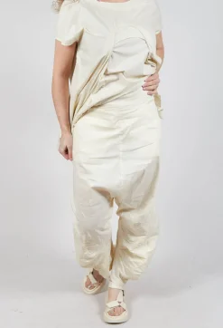 Rundholz Mainline Trousers^Pull On Drop Crotch Trousers in Galaxy