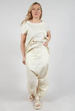 Rundholz Mainline Trousers^Pull On Drop Crotch Trousers in Galaxy