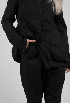 Rundholz Black Label Trousers^Pull On Drop Crotch Trousers in Jungle Stripe