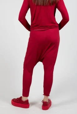 Rundholz Mainline Trousers^Pull on Drop Crotch Trousers in Sunset Cloud
