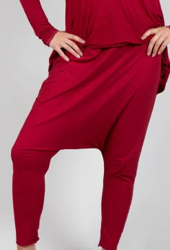 Rundholz Mainline Trousers^Pull on Drop Crotch Trousers in Sunset Cloud