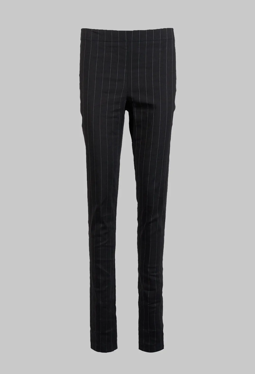 Sarah Pacini Leggings^Pull On Pinstripe Leggings in Black