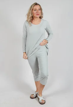 Rundholz Black Label Trousers^Pull On Pleat Front Trousers in Grey