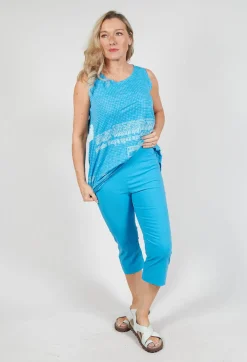 Rundholz Black Label Trousers^Pull On Pleat Front Trousers in Malibu