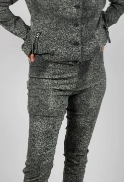 Rundholz Black Label Trousers^Pull On Skinny Trousers in Defender Print