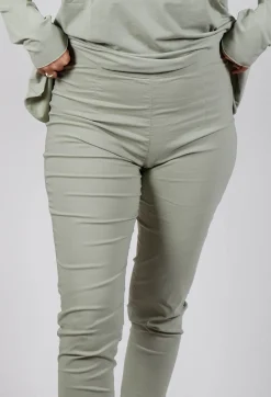 Rundholz Black Label Trousers^Pull On Skinny Trousers in Defender