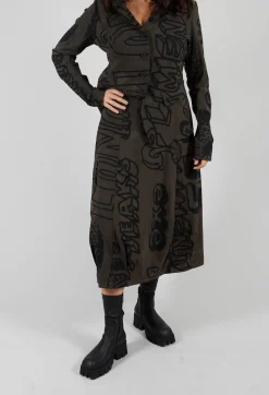 Rundholz Black Label Skirts^Pull On Skirt in Jungle Big Print