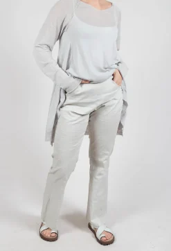 Rundholz Mainline Trousers^Pull On Slim Fit Trousers in Moon