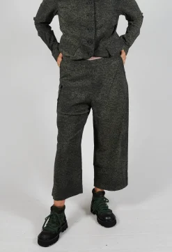 Rundholz Black Label Trousers^Pull On Straight Leg Trousers in Camp Print