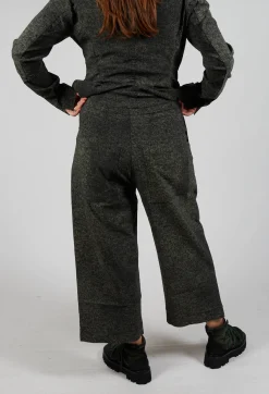 Rundholz Black Label Trousers^Pull On Straight Leg Trousers in Camp Print