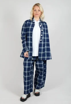 Amici Trousers^Pull String Waist Trousers in Indigo