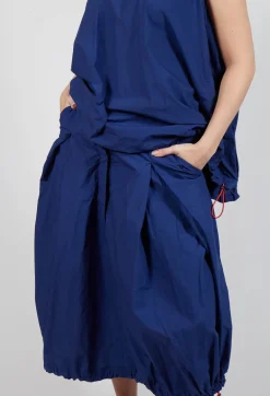 Rundholz Dip Skirts^Pull Toggle Hemline Skirt in Ocean