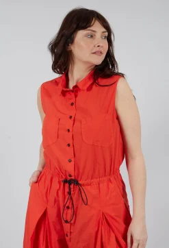 Rundholz Dip Jumpsuits^Pull Toggle Jumpsuit in Mandarine