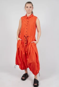 Rundholz Dip Jumpsuits^Pull Toggle Jumpsuit in Mandarine