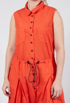Rundholz Dip Jumpsuits^Pull Toggle Jumpsuit in Mandarine