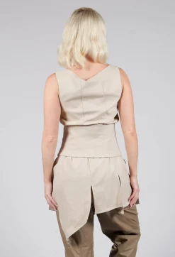 Ixos Tops^Pulp Fiction Tunic Top in Sabbia