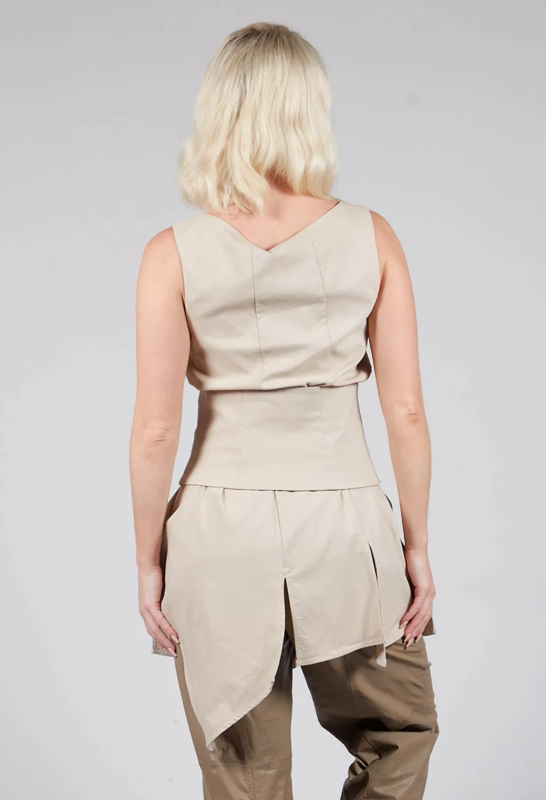 Ixos Tops^Pulp Fiction Tunic Top in Sabbia