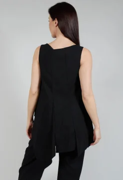 Ixos Tops^Pulp Fiction Tunic Top in Black
