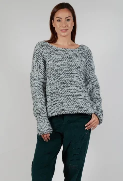 Umit Unal Knitwear|Jumpers^Purl Knit Jumper in Original Grey