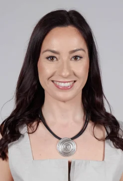 Bender Schmuck Necklaces^PVC Three Row Necklace with Swirl Zamak Pendant in Black