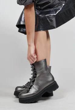Chie Mihara Boots^Qaku Ankle Boots in Plomo