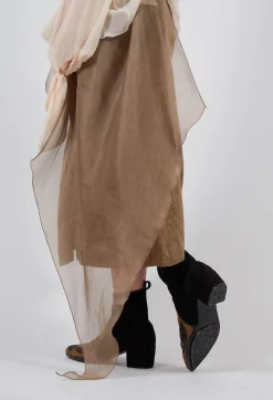 Meher Kakalia Boots^Queen Phyllis Boot in Suede Black Beige