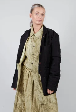 Aleksandr Manamis Jackets^Quilted Jacket in Black