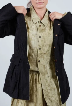 Aleksandr Manamis Jackets^Quilted Jacket in Black