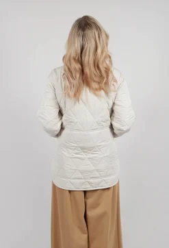 Urban Code Jackets^Quilted Jacket In Bone and Caramel