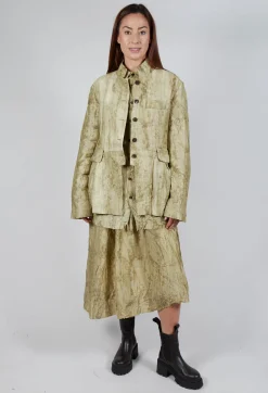Aleksandr Manamis Jackets^Quilted Jacket in Moss