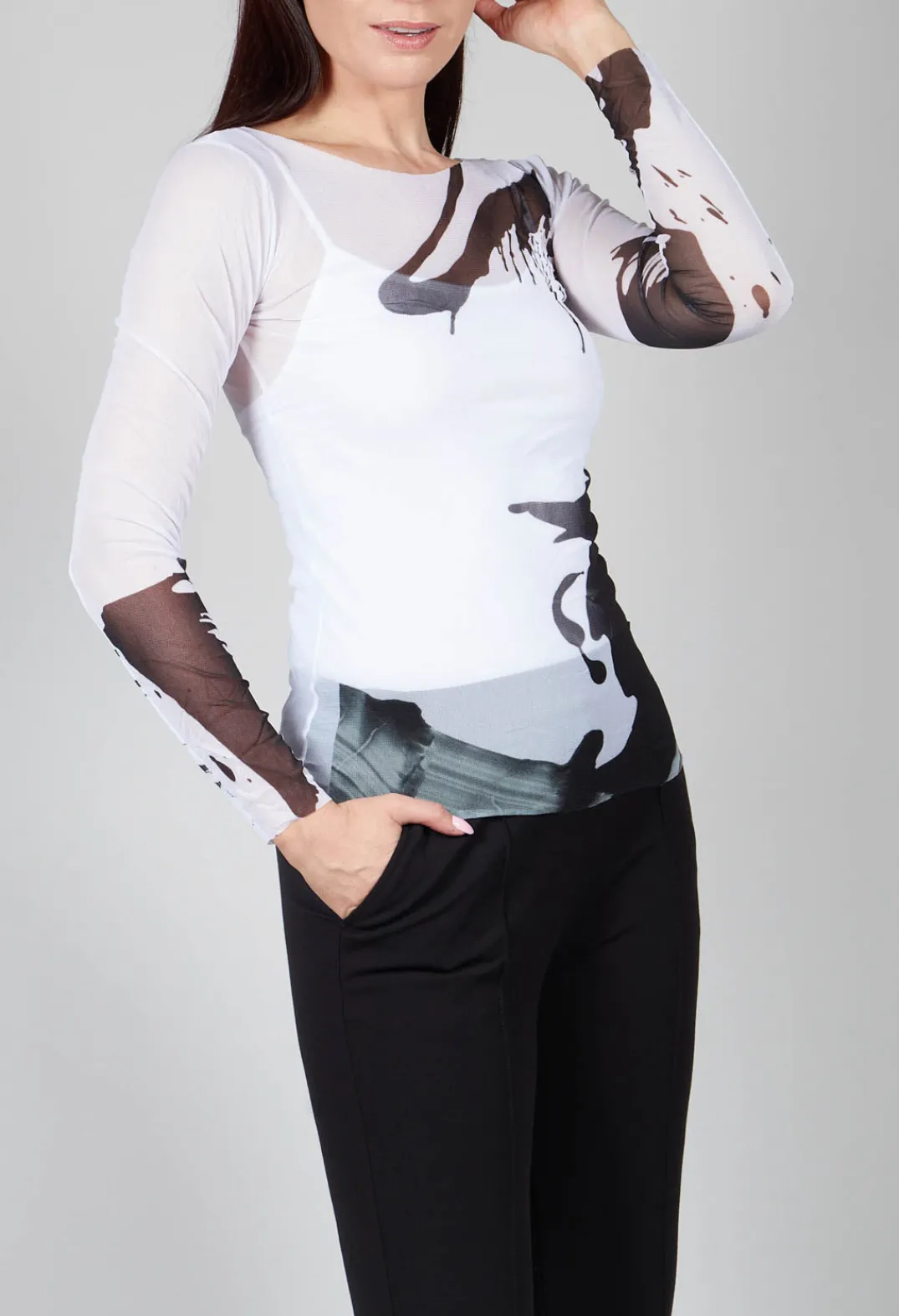 Xenia Design Shirts & Blouses^0R14 Shirt in Black White Colourful
