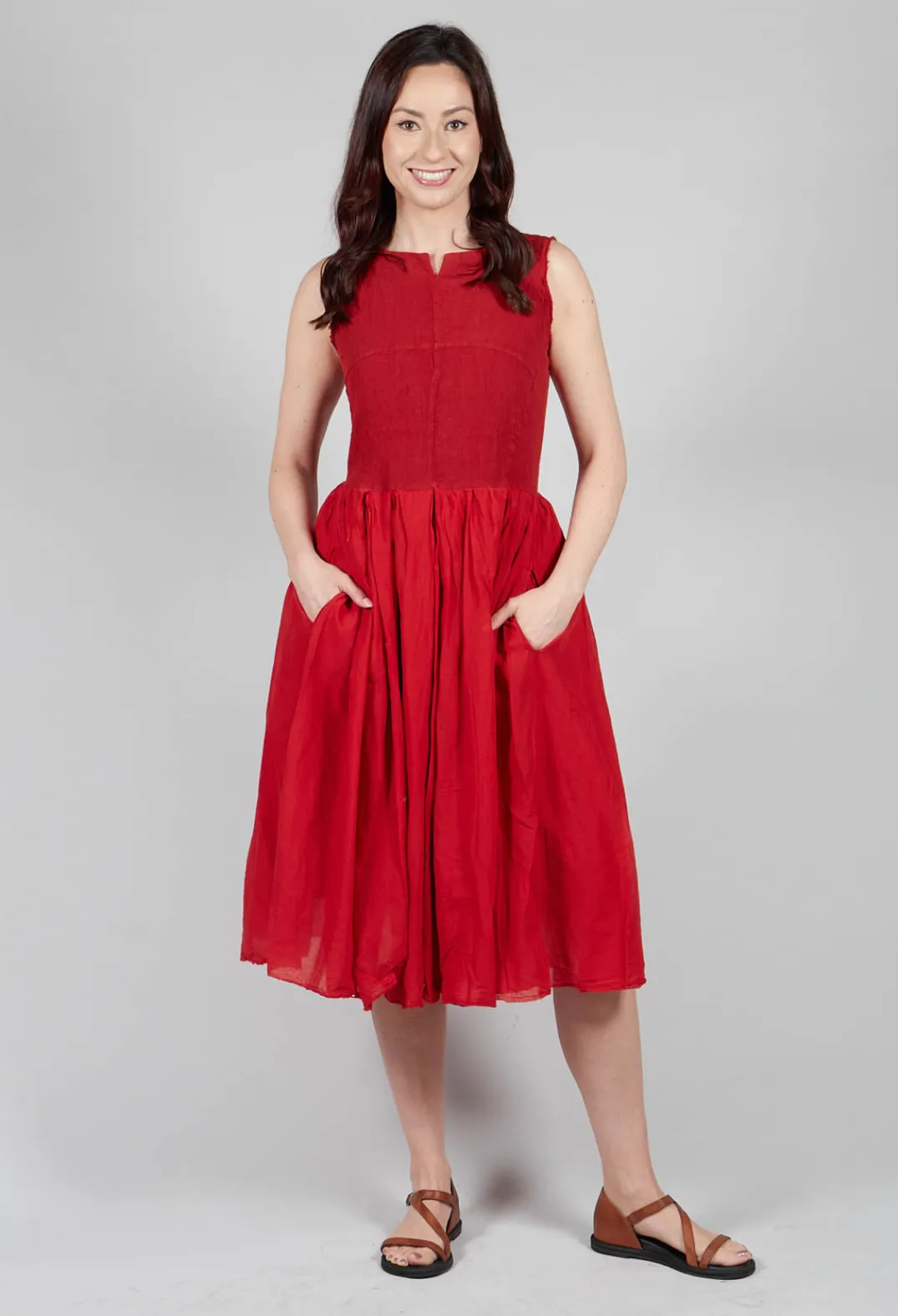 Hannoh Wessel Dresses^Rahel Dress in Vermillion