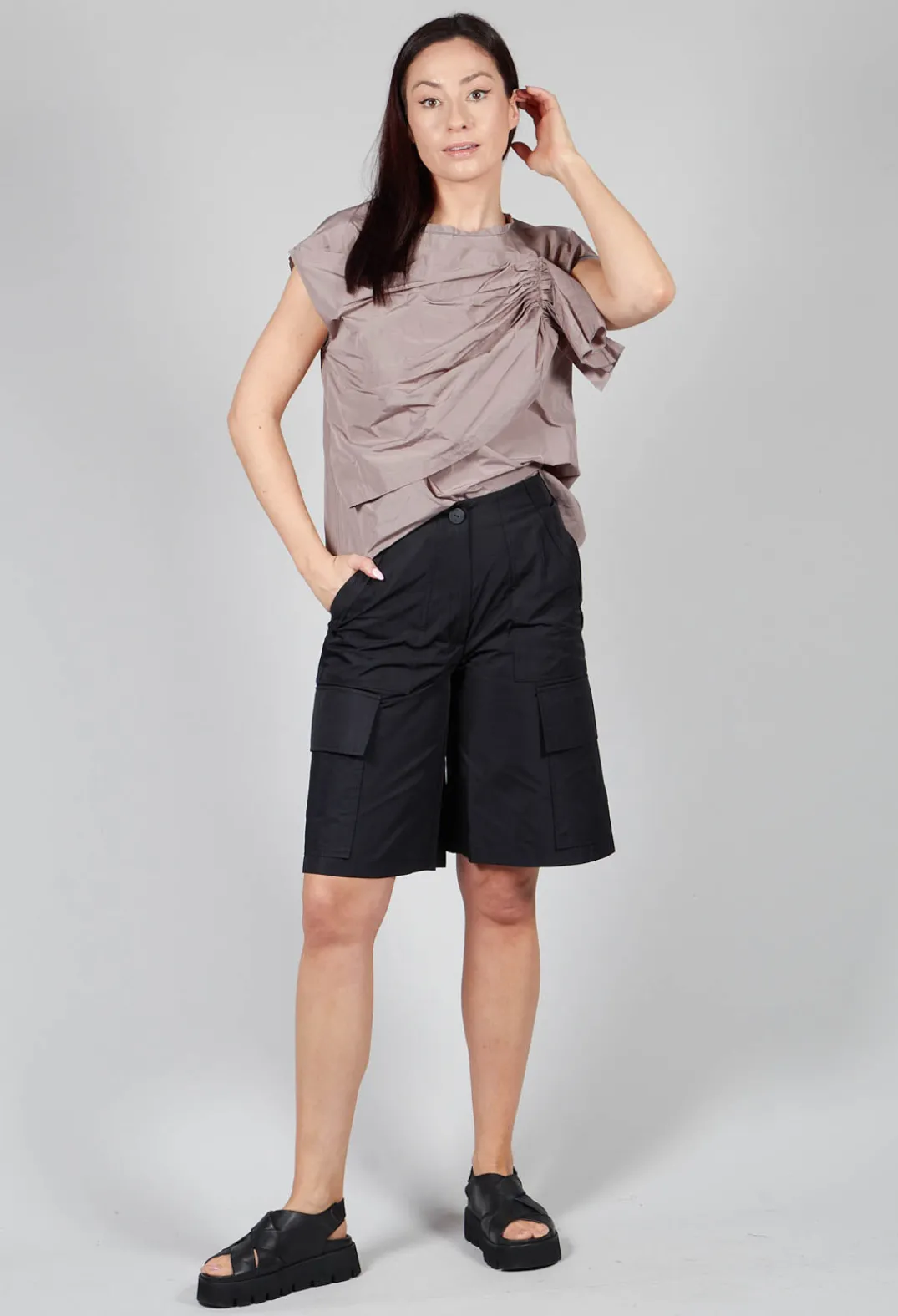 Xenia Design Shorts^RAIN1 Shorts in Black