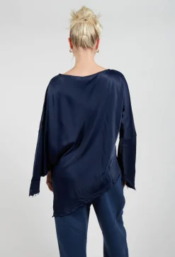 La Vaca Loca Tops^Raj Acto Top in Extra Blue