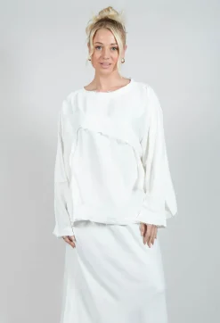 La Vaca Loca Tops^Raj Dia Top in Natural