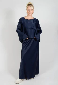 La Vaca Loca Skirts^Raj Sicilia Skirt in Extra Blue