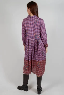 Eka Dresses^Raven Dress in Pink Gingham