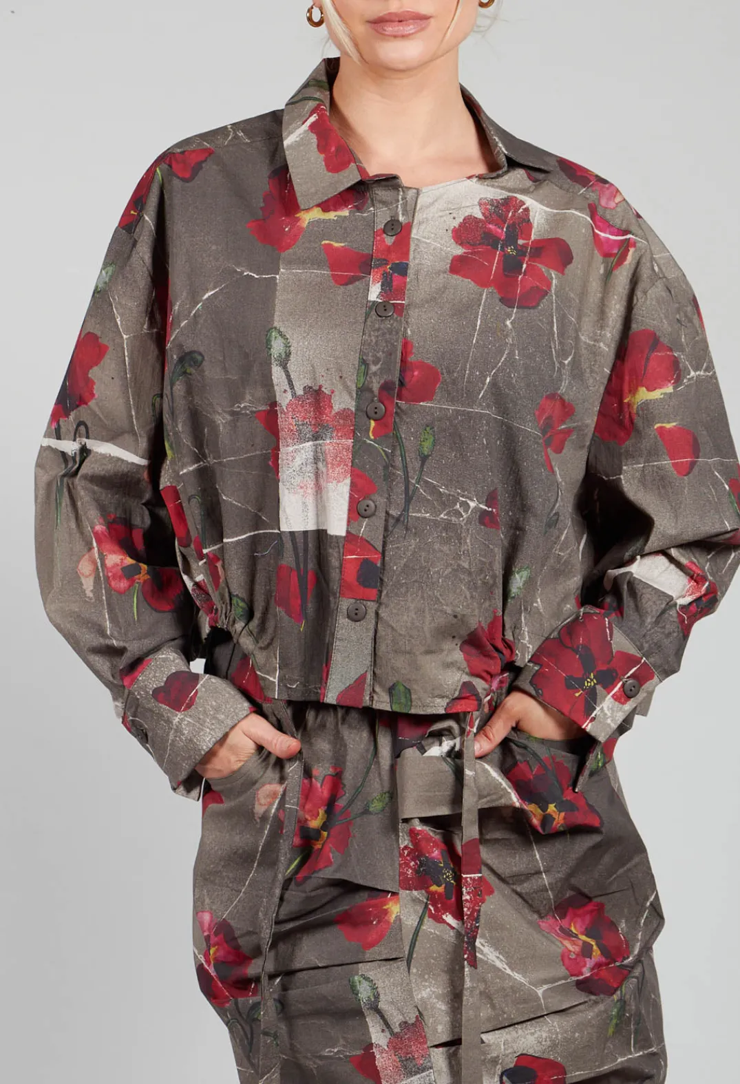 La Vaca Loca Shirts & Blouses^Recta Shirt in Shitake Banner