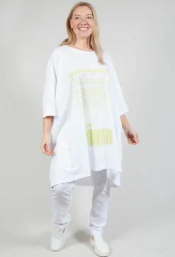 Rundholz Black Label Dresses^Relaxed Fit Jersey Dress with Motif in Sun Print