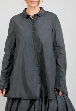 Rundholz Dip Shirts & Blouses^Relaxed Fit Shirt in Coal Cloud