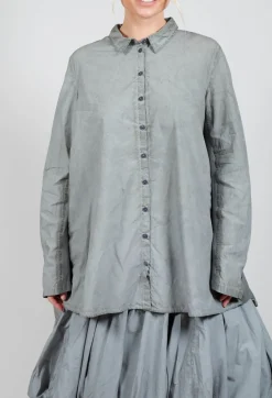 Rundholz Dip Shirts & Blouses^Relaxed Fit Shirt in Pencil Cloud